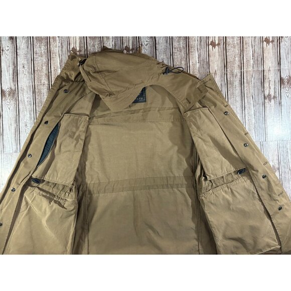 Belstaff England canvas oldham cover Parka coat size L color Beige - Picture 6 of 7